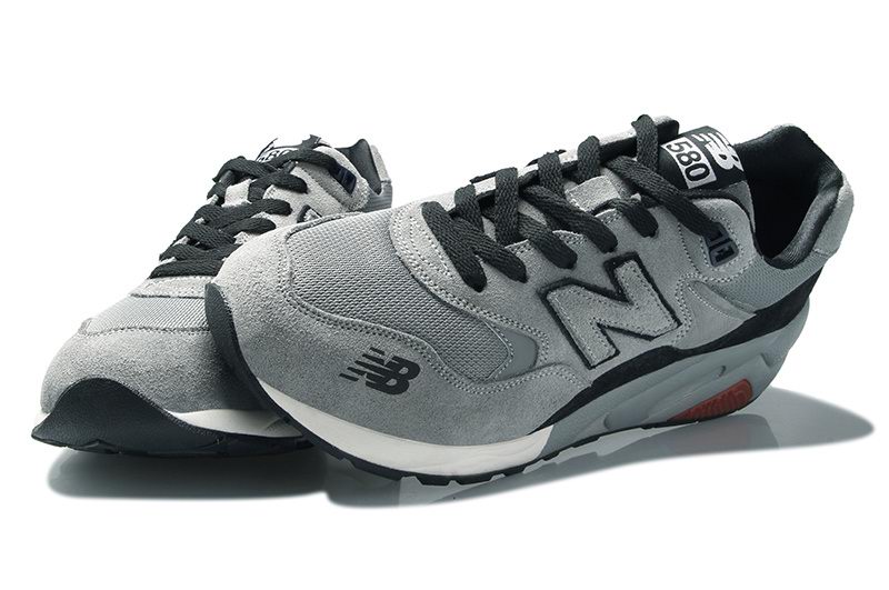 new balance 580 homme gris noir